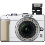 Olympus E-PL1 DZK white/silver